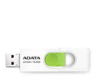 Pendrive (pamięć USB) ADATA 512GB UV320 biało-zielony